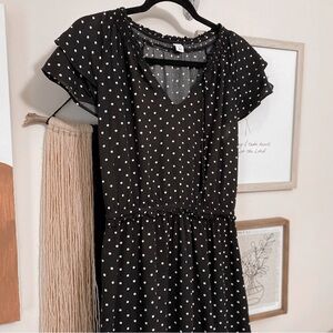 ☽ polka dot dress
